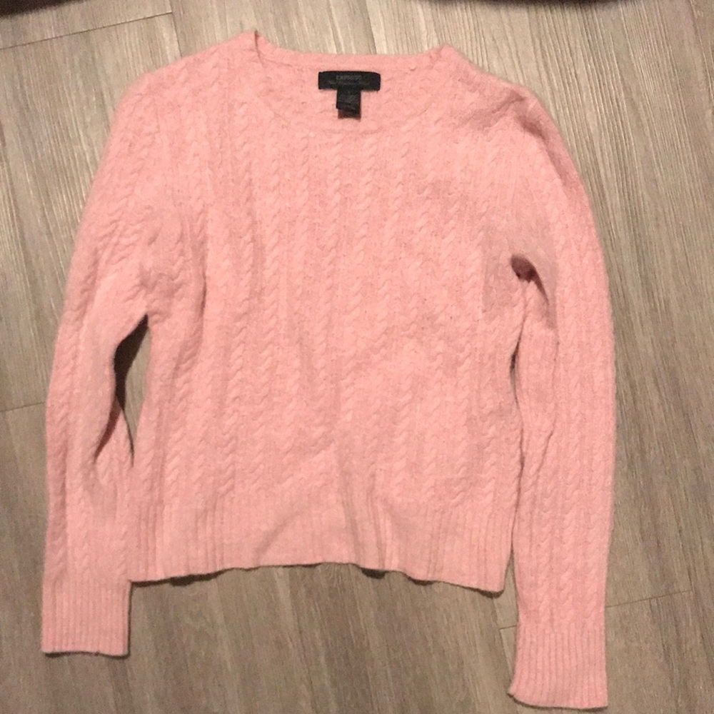 Light pink express sweater